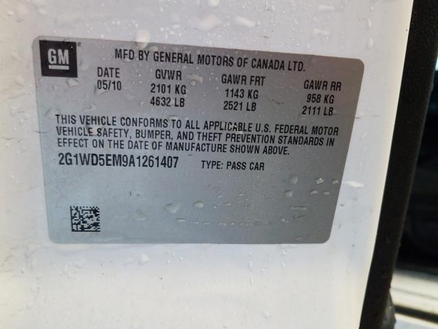 2010 CHEVROLET IMPALA POL 2G1WD5EM9A1261407