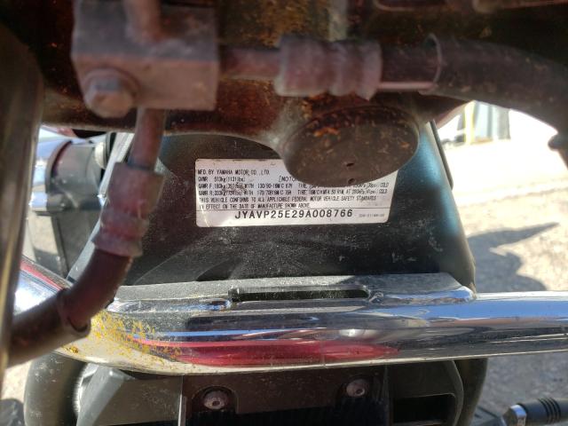 2009 YAMAHA XVS1300 CT JYAVP25E29A008766