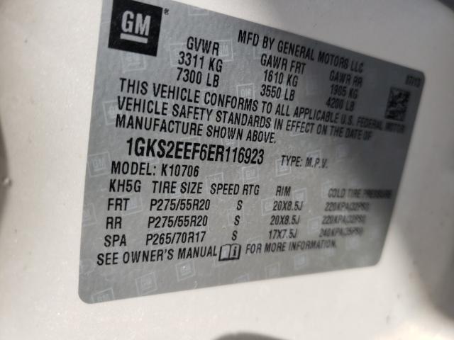 2014 GMC YUKON DENA 1GKS2EEF6ER116923