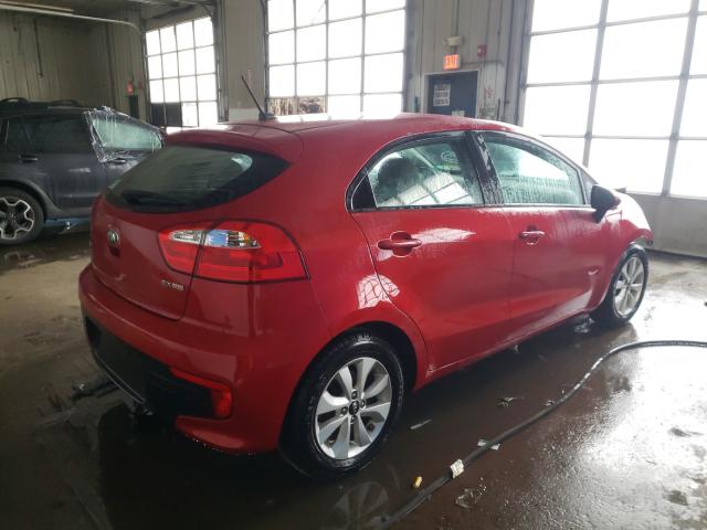 2016 KIA RIO EX KNADN5A3XG6629486