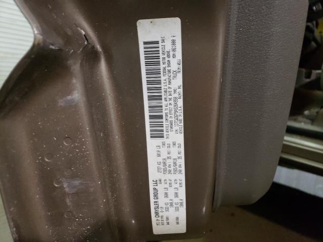 2010 DODGE DAKOTA SXT 1D7CW3GP9AS264958