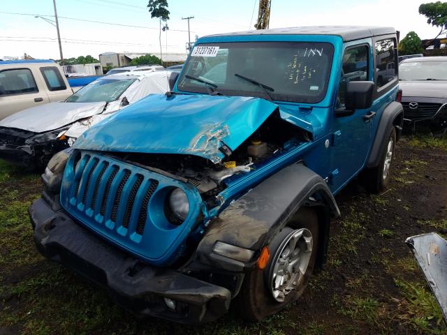 2020 JEEP WRANGLER S 1C4GJXAN3LW199920