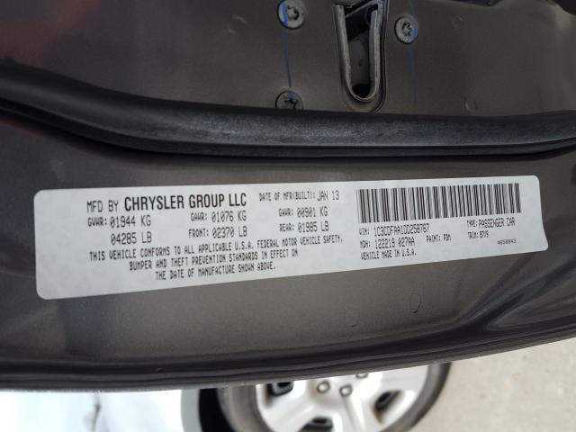2013 DODGE DART SE 1C3CDFAA1DD258767