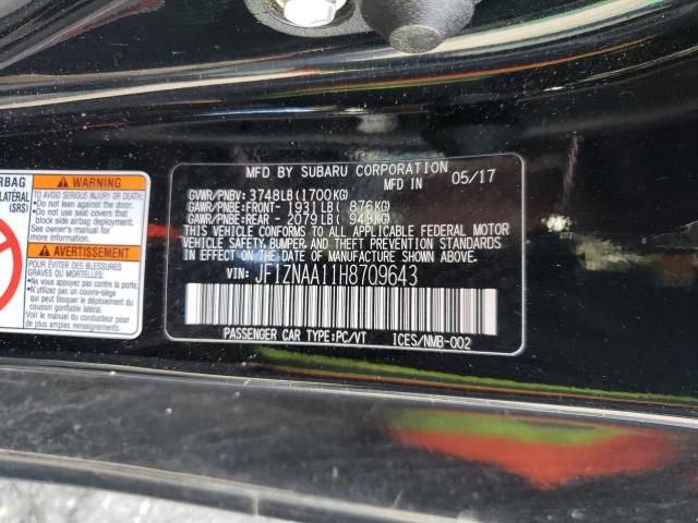 2017 TOYOTA 86 BASE JF1ZNAA11H8709643