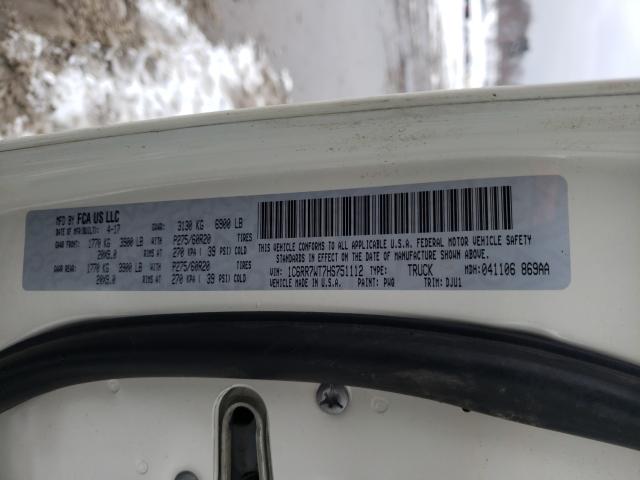 2017 RAM 1500 LONGH 1C6RR7WT7HS751112