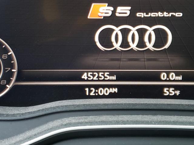 2018 AUDI S5 PRESTIG WAUR4AF52JA027262
