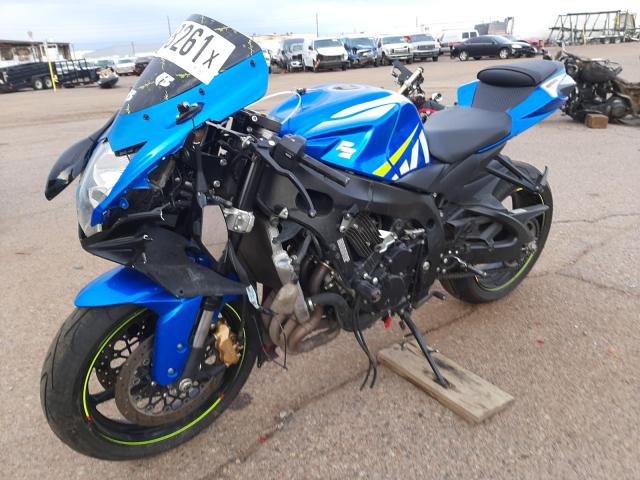 2016 SUZUKI GSX-R600 JS1GN7FA1G2100691