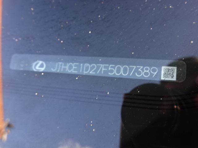 2015 LEXUS IS 350 JTHCE1D27F5007389