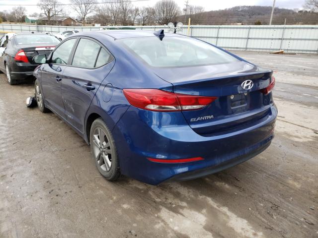 2017 HYUNDAI ELANTRA 5NPD84LF6HH086642