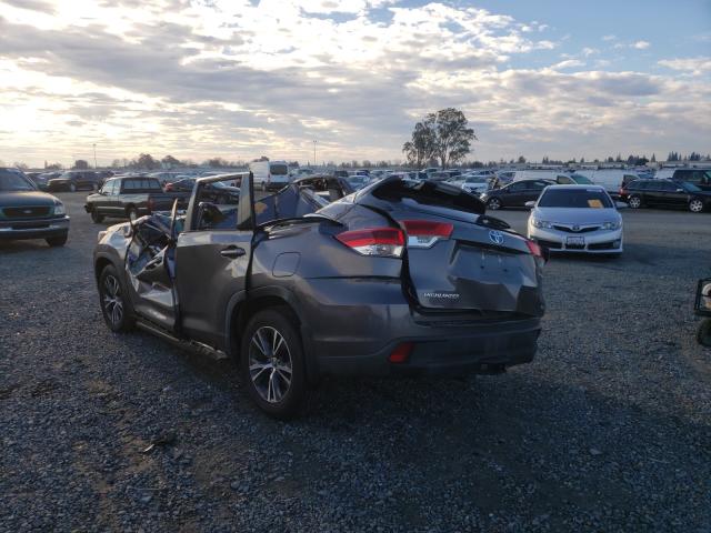 2017 TOYOTA HIGHLANDER - 5TDBGRFH7HS025475