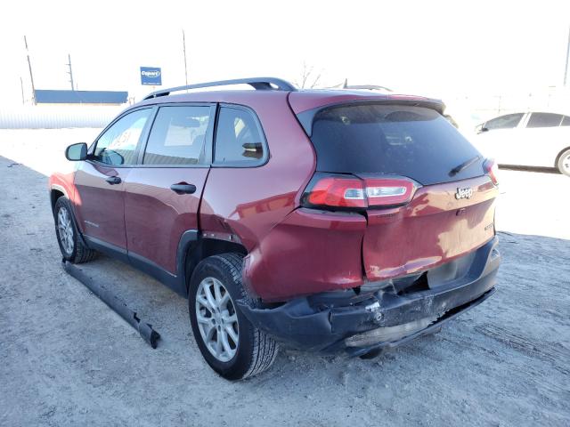 2016 JEEP CHEROKEE S 1C4PJLAB2GW259397