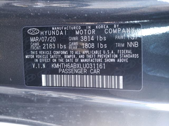 2020 HYUNDAI VELOSTER T - KMHTH6ABXLU031161