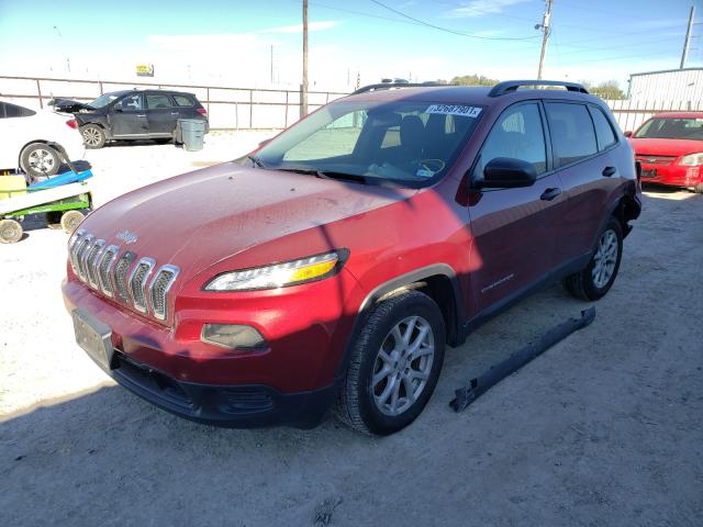 2016 JEEP CHEROKEE S 1C4PJLAB2GW259397