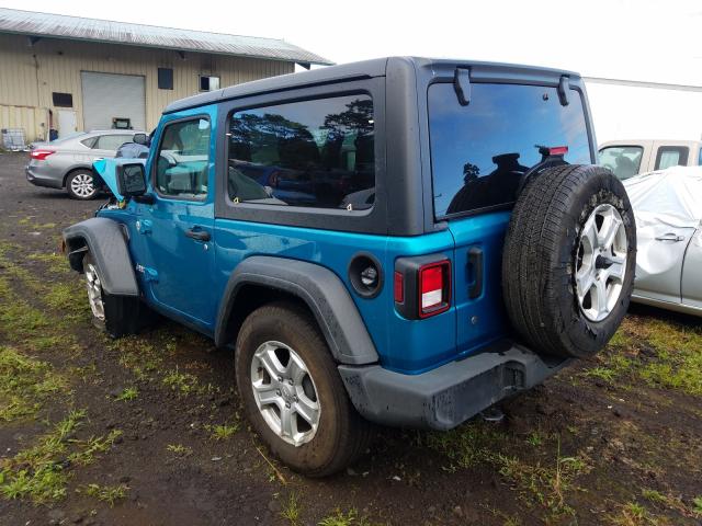 2020 JEEP WRANGLER S 1C4GJXAN3LW199920