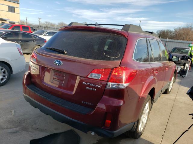 2012 SUBARU OUTBACK 3. 4S4BRDKC2C2291005