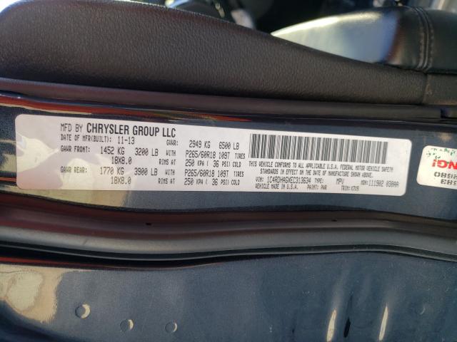 2014 DODGE DURANGO SX 1C4RDHAGXEC313634
