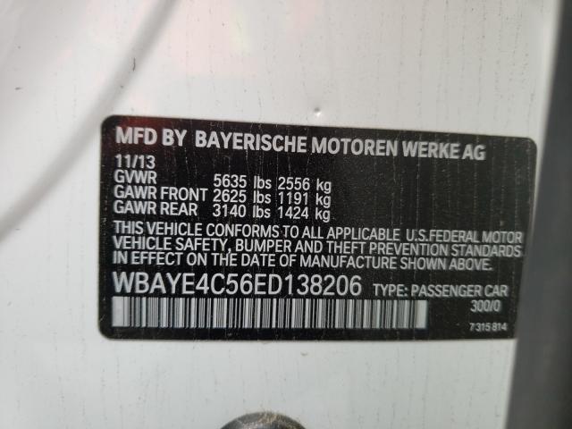 2014 BMW 740 LI WBAYE4C56ED138206