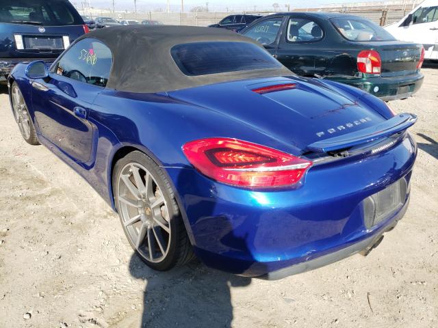 2013 PORSCHE BOXSTER WP0CA2A85DS112121