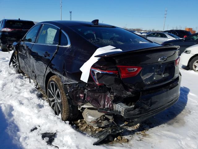 2021 CHEVROLET MALIBU RS 1G1ZG5ST9MF038734