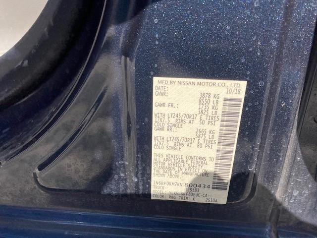 2019 NISSAN NV 1500 S 1N6BF0KM7KN800434