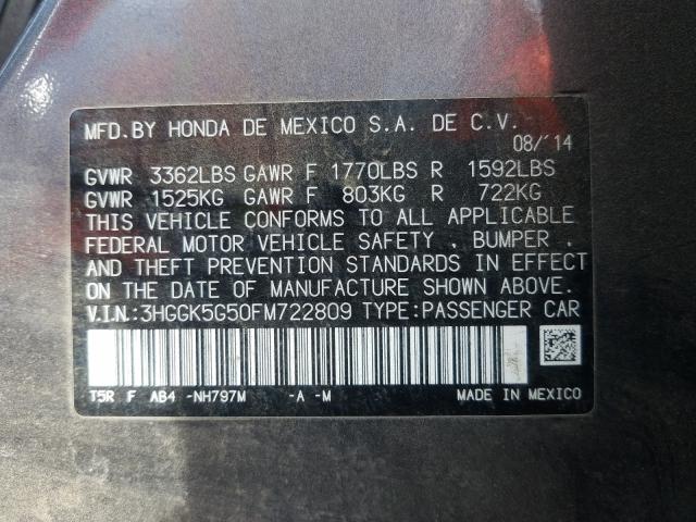 2015 HONDA FIT LX 3HGGK5G50FM722809