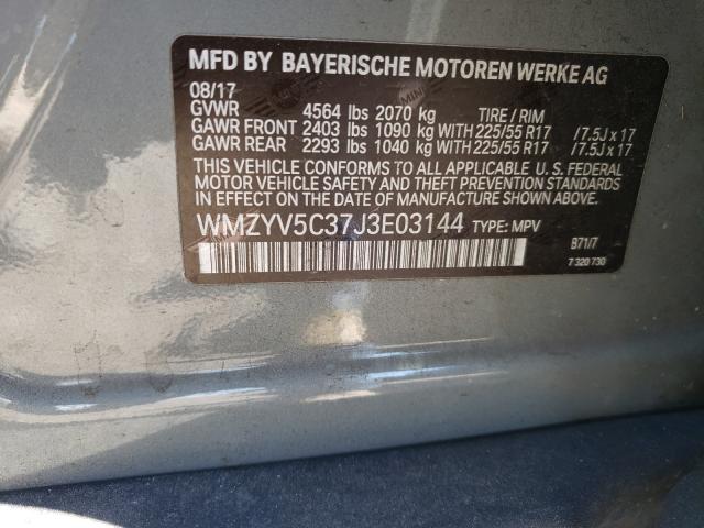 2018 MINI COOPER COU WMZYV5C37J3E03144