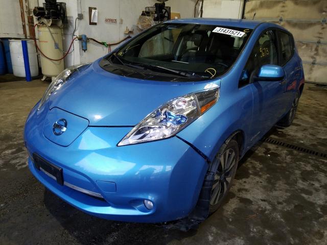 2013 NISSAN LEAF S 1N4AZ0CP2DC419612
