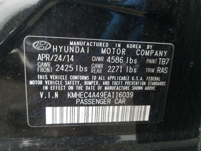 2014 HYUNDAI SONATA HYB - KMHEC4A49EA116039