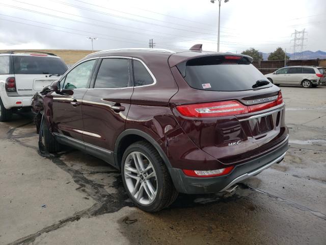 2019 LINCOLN MKC RESERV 5LMCJ3D92KUL53204