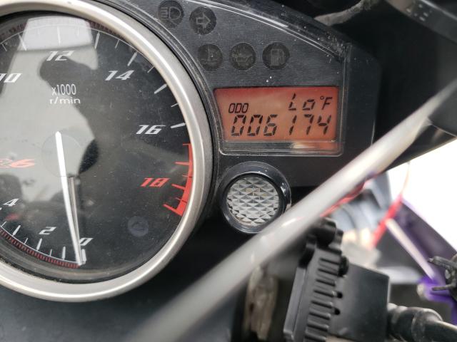 2012 YAMAHA YZFR6 C JYARJ16Y9CA006056