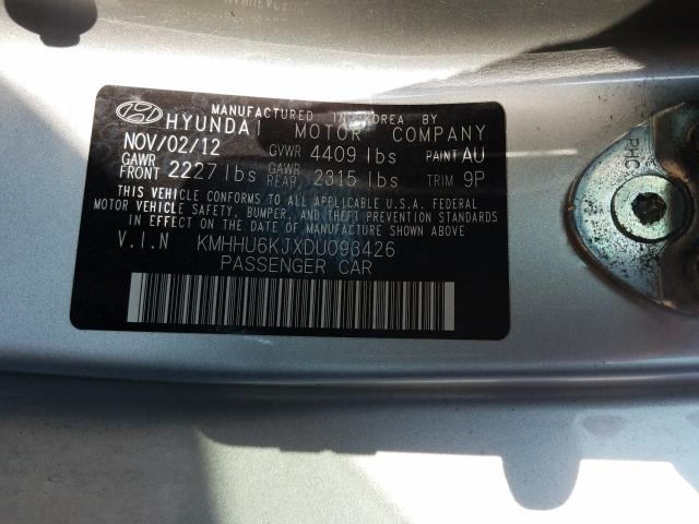 2013 HYUNDAI GENESIS CO KMHHU6KJXDU093426