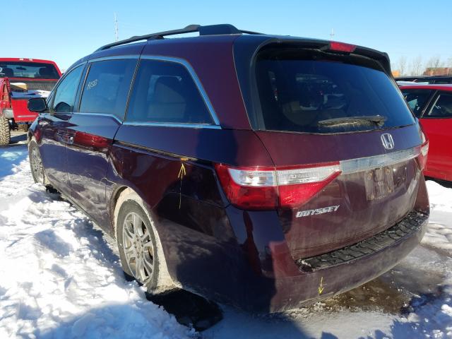 2013 HONDA ODYSSEY EX 5FNRL5H62DB043122