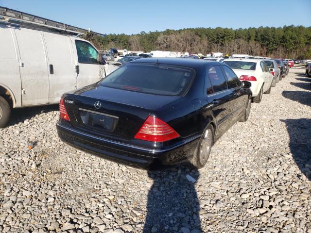 2004 MERCEDES-BENZ S 500 WDBNG75J14A412941
