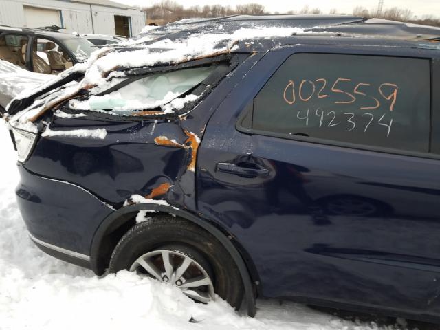 1C4RDJAG5HC630202 Dodge Durango Sxt