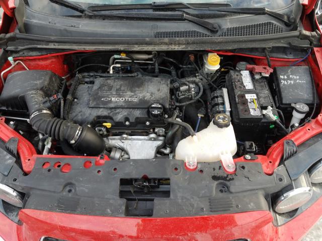 2015 CHEVROLET SONIC LTZ 1G1JE6SB1F4107222