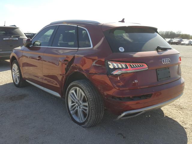 2018 AUDI Q5 PRESTIG WA1CNAFY9J2105217