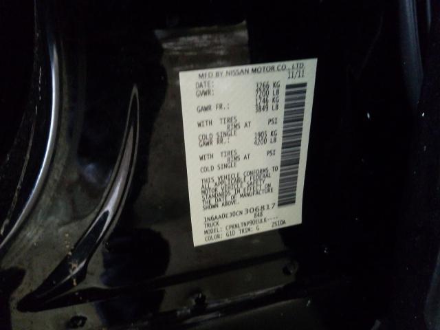 2012 NISSAN TITAN S 1N6AA0EJ0CN306817