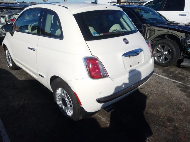 2012 FIAT 500 LOUNGE 3C3CFFCR3CT382612