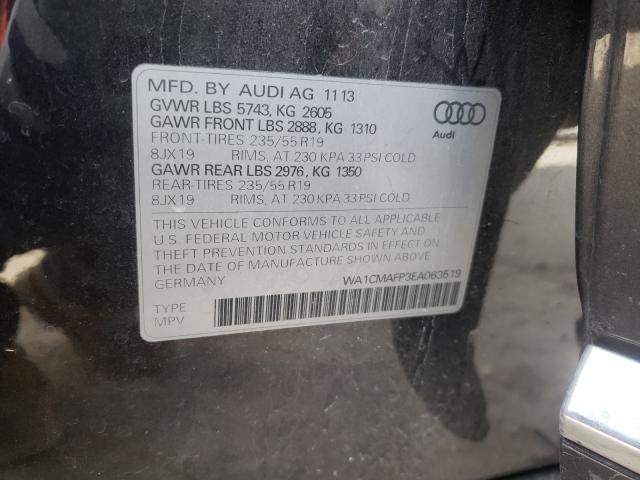 2014 AUDI Q5 TDI PRE WA1CMAFP3EA063519