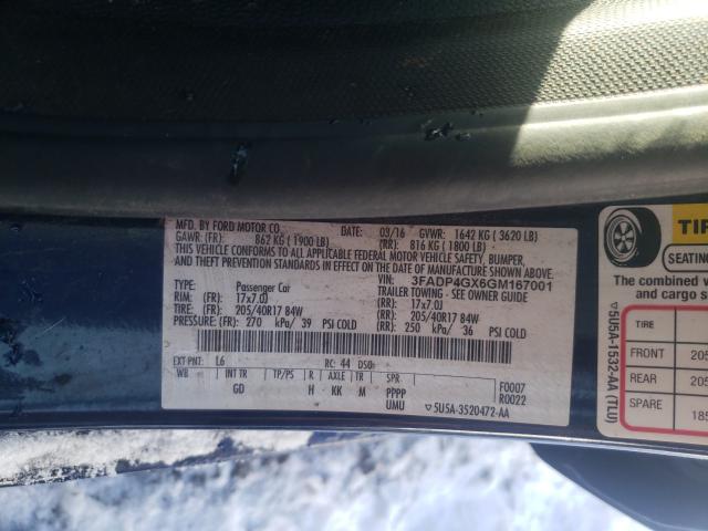 2016 FORD FIESTA ST 3FADP4GX6GM167001