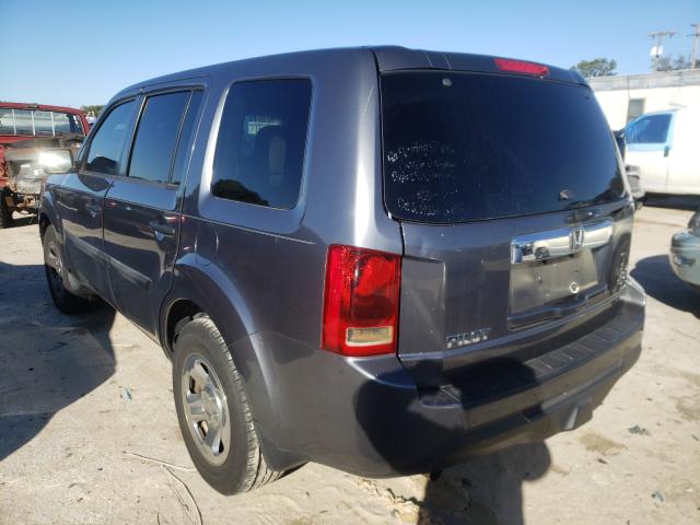 2013 HONDA PILOT LX 5FNYF3H2XDB013466