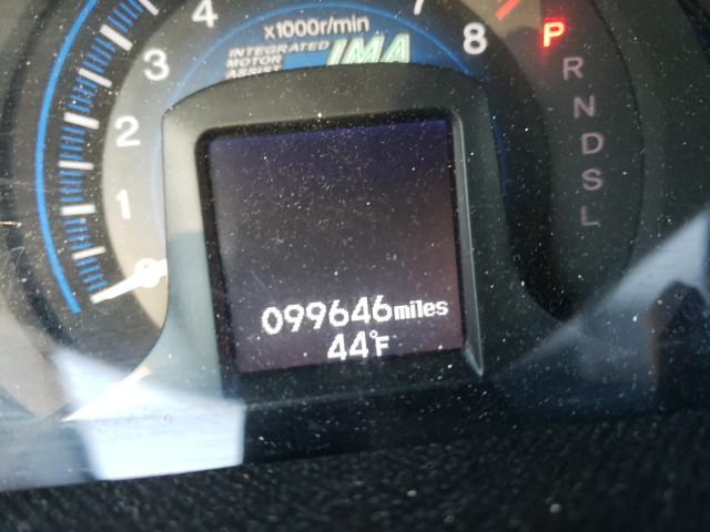 2012 HONDA INSIGHT JHMZE2H38CS006316