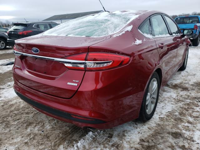 2018 FORD FUSION SE 3FA6P0HD4JR259532