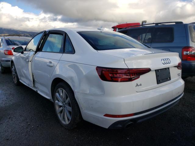 2018 AUDI A4 PREMIUM WAUKMAF49JA214569