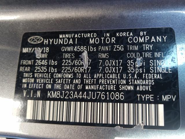 2018 HYUNDAI TUCSON SE KM8J23A44JU761086