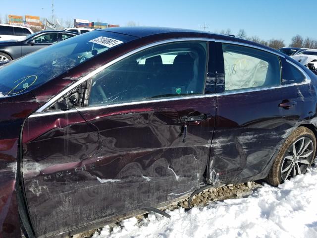 2021 CHEVROLET MALIBU RS 1G1ZG5ST9MF038734