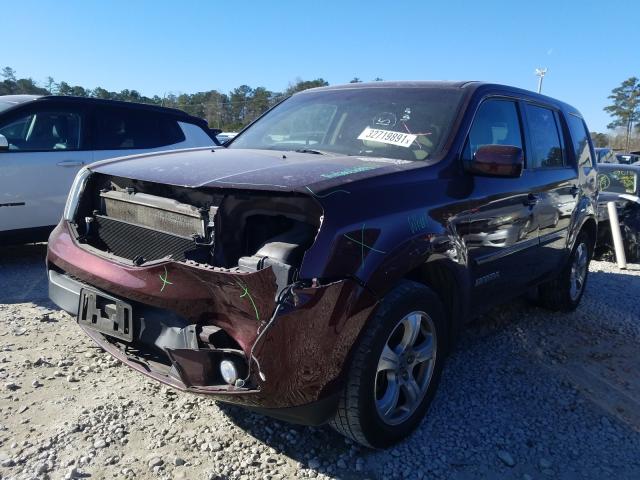 2012 HONDA PILOT EX 5FNYF3H44CB012006