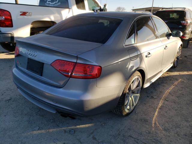 2010 AUDI S4 PRESTIG WAUKGAFLXAA105939