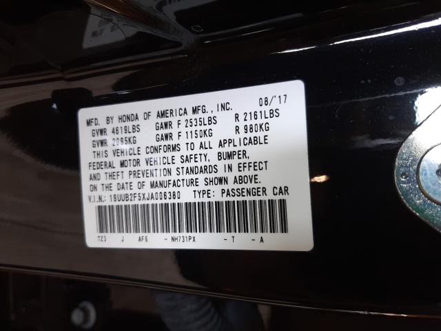 2018 ACURA TLX TECH 19UUB2F5XJA006380