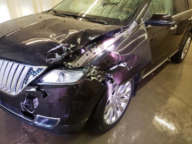2013 LINCOLN MKX 2LMDJ8JK9DBL07989